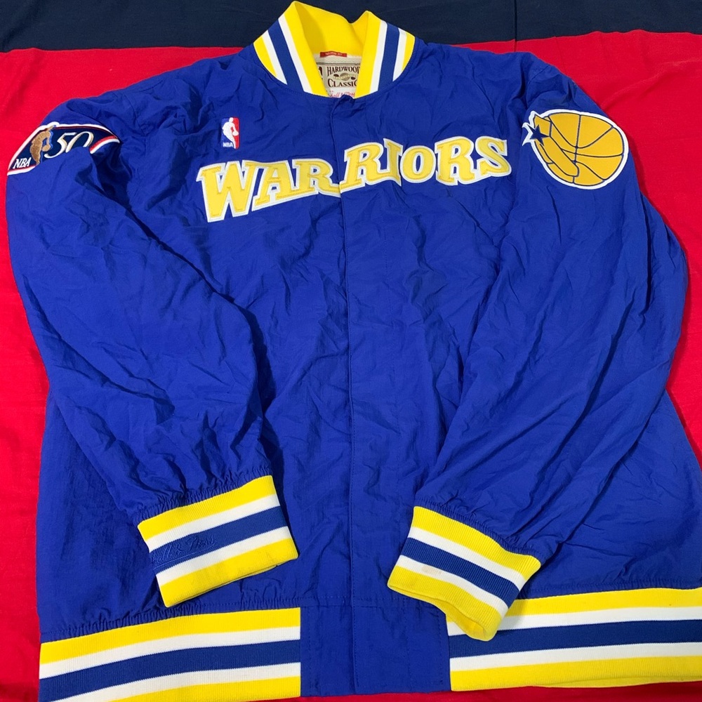 Warriors warm up